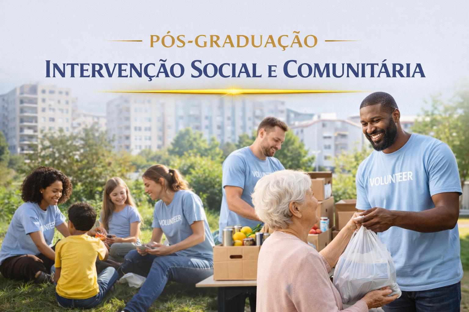 Pós-Graduação Intervenção Social e Comunitária